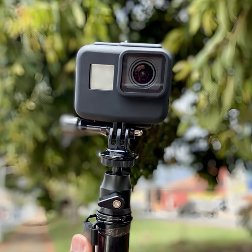 Capa Protetora Em Silicone Para Frame de Gopro 5/6/7 Cor Preto