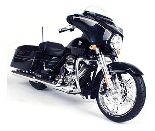 Maisto  Harley Davidson Street Glide, Modelo A Escala 1/12 .