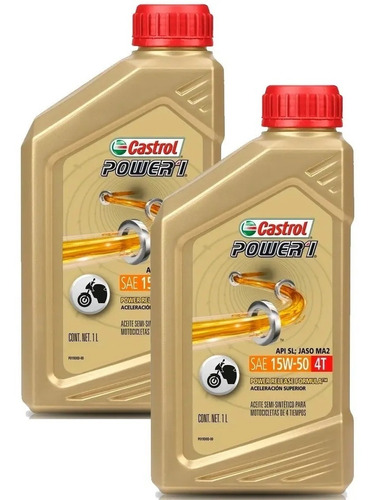 Kit Service Yamaha R1 R3 Mt03 Castrol Tri X4 + Filtro Aceite