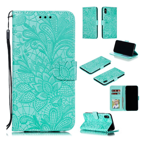 Funda De Piel Con Funda For Huawei Honor