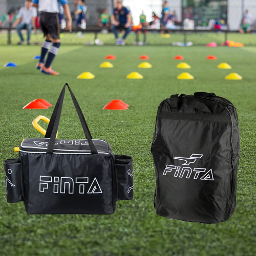 Kit Para Futebol Bolsa De Massagem E Saco Material Médio