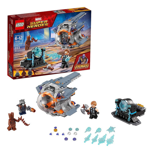 Set De Construcción Lego Super Heroes Avengers 6212650 223 Piezas En Caja