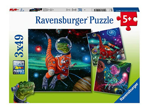 Ravensburger 5127 Dinosaurs In Space - Rompecabezas De 3 X 4