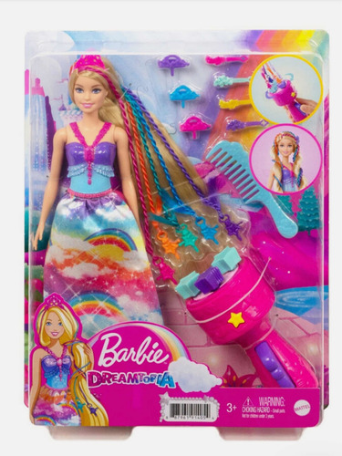 Barbie Dreamtopia Trenzas Mágicas