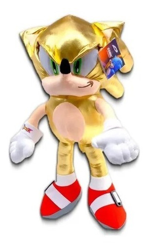 Peluche Sonic Golden Dorado The Hedgehog Sonic X