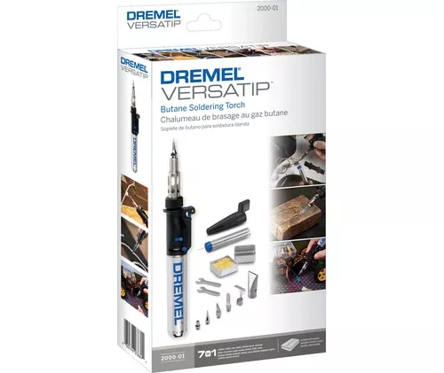 Dremel Versatip - Herramienta de gas para soldadura, pirograbado y