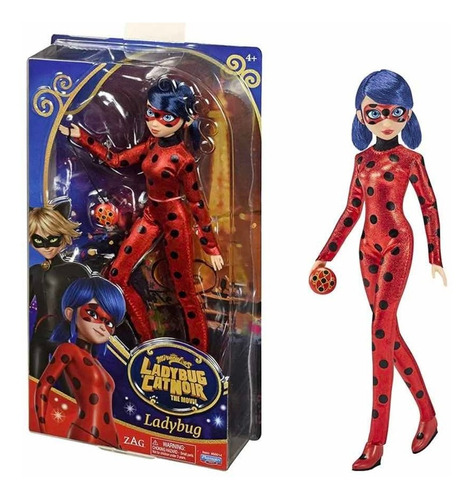 Muñeca Miraculous Ladybug Con Accesorio 28 Cm Original