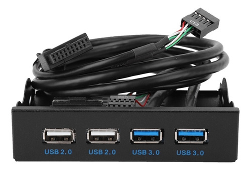 Placa Madre De 19/9 Pines Usb3.0+usb2.0 4 Puertos