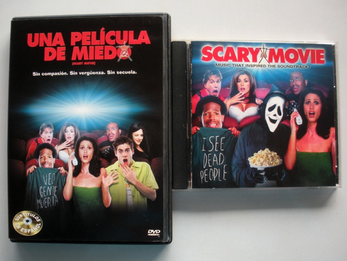 Dvd+cd Bso Scary Movie Dvd Made In Usa Cd Soundtrack Prensa