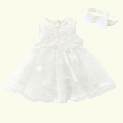 Vestido Para Recién Nacida, Ropa Para Niña Pequeña, Bonito B