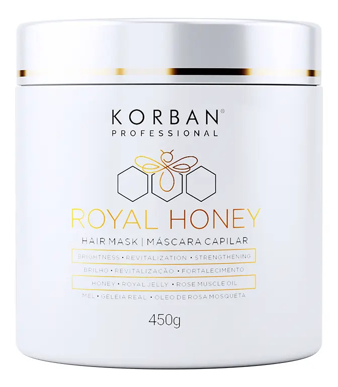 Máscara Capilar Royal Honey Korban 450g