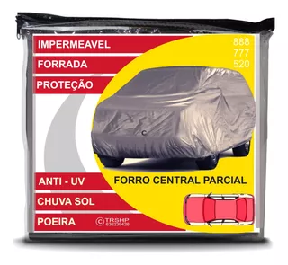 Capa De Cobrir Carro Impermeavel Forrada Uv Chuva Sol