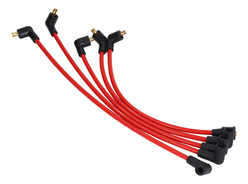 Cables Performance Spark Plug Ht, 5 Unidades, 8 Mm, Color Ro
