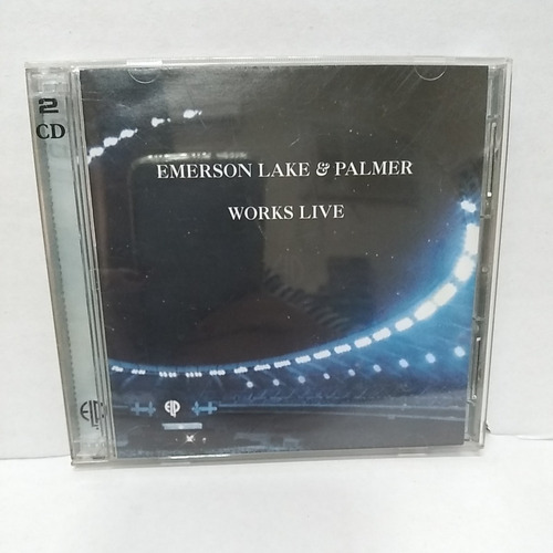 Cd Duplo - Emerson Lake & Palmer - Works Live - 1993