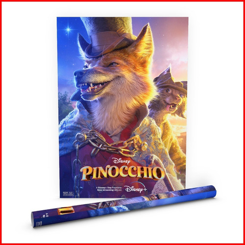 Poster Película Pinocho 2022 Disney+ #9 - 40x60cm