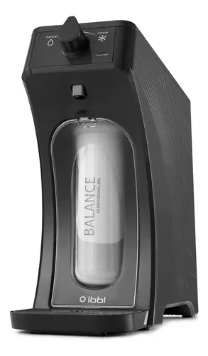 Purificador de Água Gelada Fria e Natural Eletrônico IBBL E-due Equilibrium Grafite