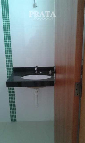 Imagem 12 de 14 de Estuário Santos Casa Sem Mobília 2 Suítes Cozinha 1 Vg Fechada - V399082