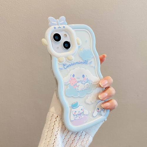 - Funda De Teléfono De Cinnamoroll De Silicona Para iPhone