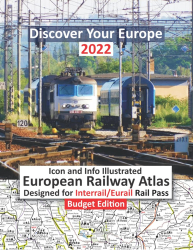 Libro: Icon And Info Illustrated European Railway Atlas 2022