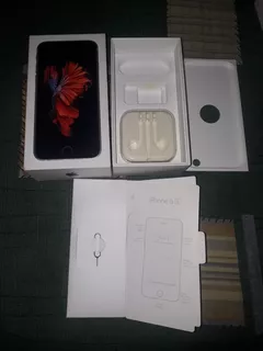 Caja De iPhone 6,space Gray 16gb Vacia C/manual,sacachip