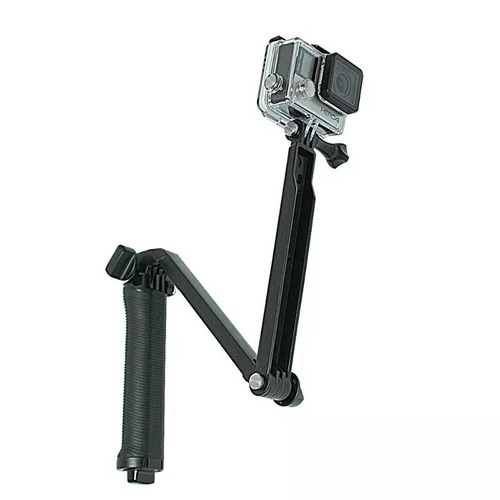 Kit Gopro Bastão 3 Formas Para Camera Action Selfie