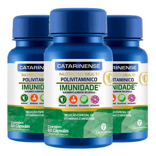 Multivitaminico 60 Caps Catarinense 