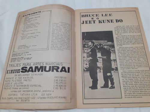 Revista Karate & Kung Fu Ano 1 N 4 (Usado)