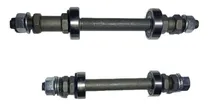 Comprar Par De Ejes 3\u002F8 Con Ruleman Para Ruedas De Bicicletas -nuevo