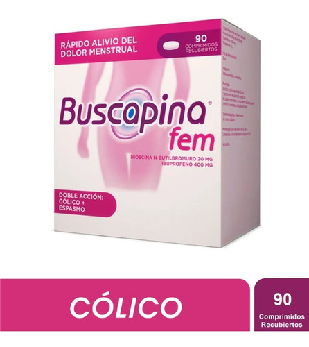 Buscapina Fem Caja X 90 - Unidad a $1806