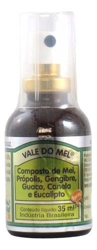 Spray Mel Propolis E Gengibre Guaco Canela E Eucalipto 35ml