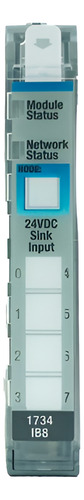 Módulo Automação Allen Bradley 1734ib8 8 Entradas Clps