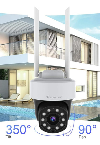 Cámara Ip Wifi Seguridad Vstarcam Exterior 4mp 2.4g 5g Alarm