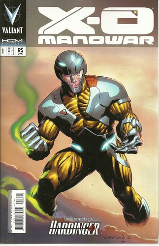 X-o Manowar N° 01 - Hqm 1 - Bonellihq Cx335 