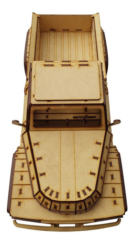Imagen 3 de 9 de Rompecabezas 3d Camioneta Ford Pickup 1948 Maqueta Flex