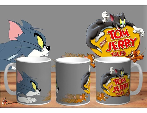 Taza De Ceramica Tom And Jerry 4k Art