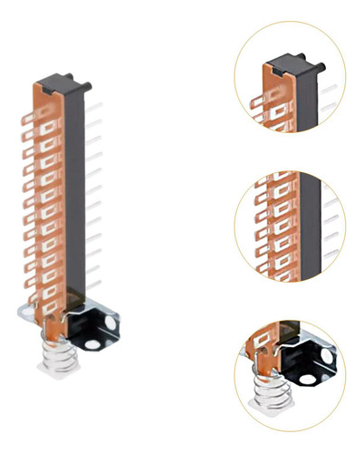 4 Interruptor De Botón Para Electrónica Y