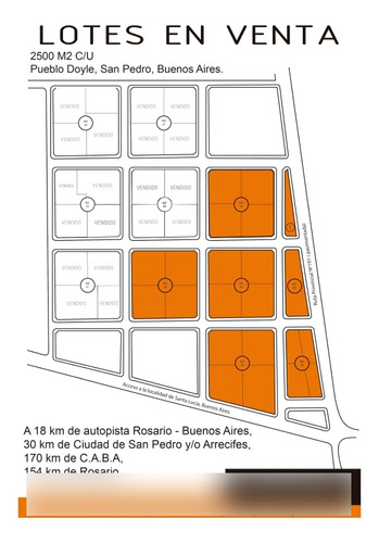 Terreno De 2500 M2 En Doyle 