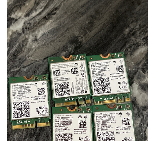 Tarjeta De Red Wifi Para Intel Ax20 Ax201ngw (Usado)