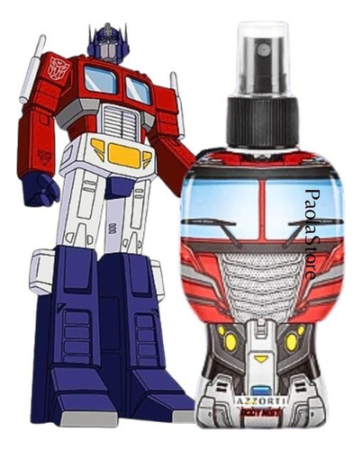 Transformers Body Myst Colonia Infantil Optimus Prim Azzorti