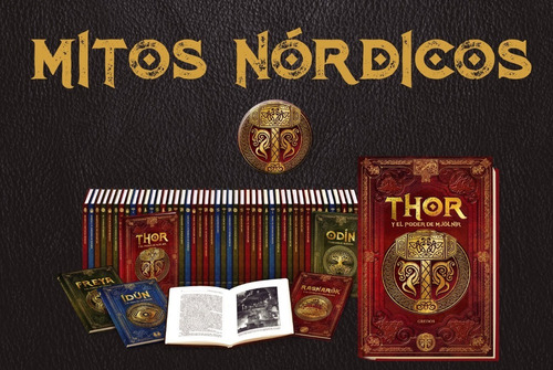 Mitología Nordica Colección De 40 Libros 