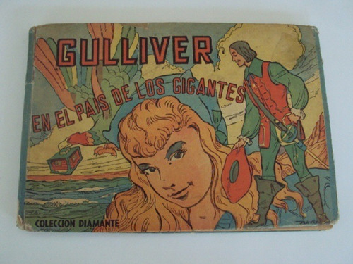 Antiguo Libro Gulliver En El Pais De Los Gigantes 1951