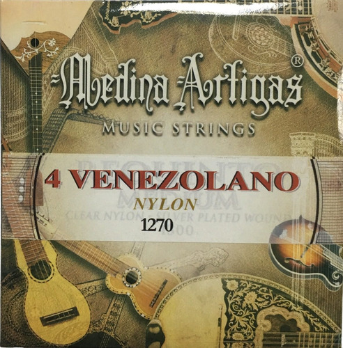 Cuerdas Para Cuatro Venezolano 1270 Medina Artigas Evzpro
