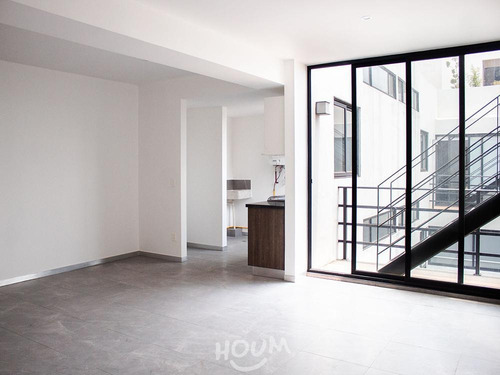 Departamento En San Pedro De Los Pinos, Benito Juárez Con 2 Habitaciones