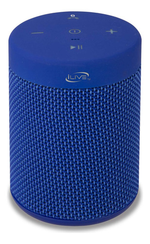 Ilive Altavoz Inalámbrico De Tela Impermeable, 2,56 X 2,56 X