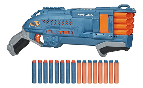 Nerf Elite 2.0 Lançador De Dardos Duplos Warden Db-8 Hasbro
