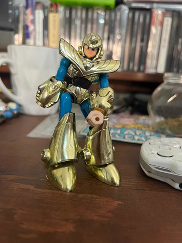 Megaman X Bootleg Armor Gold Mega Man Figura Mexico 90