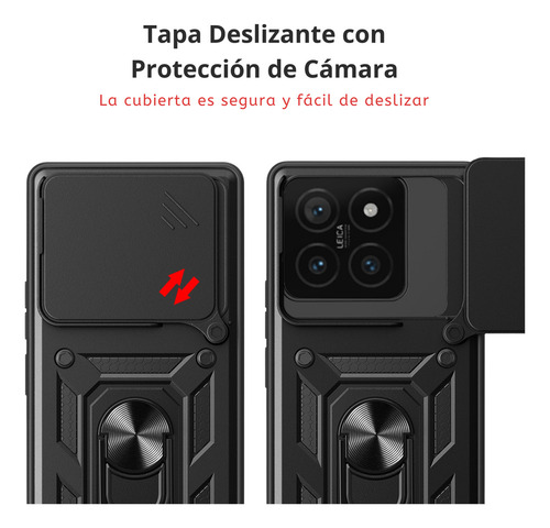 J Funda Para Redmi Note Poco Case Shock + Mica Cristal