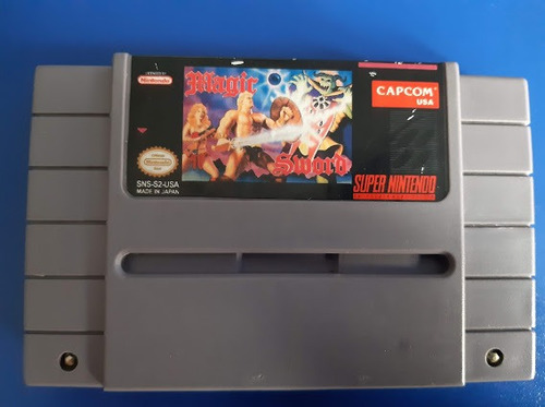 Juego Cassette Magic Sword  Super Nintendo Snes