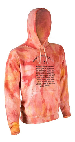 Sudadera Unisex Capucha Hoodie Moda Cómoda Tie-dye Orangesod