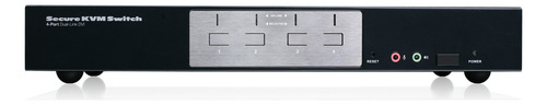 Iogear 4-port Dual-link Dvi Secure Kvm Switch, Gcs1214taa